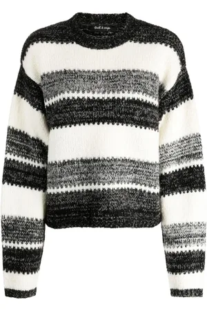 tout a coup Stripe-print wool-blend jumper