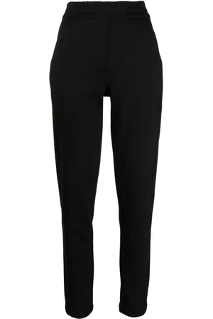 Emporio Armani Logo-appliqu?? high-waist track pants