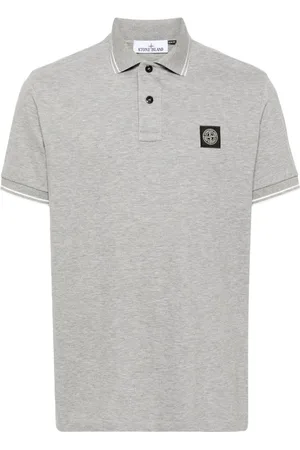 Stone Island Piqu?? cotton polo shirt