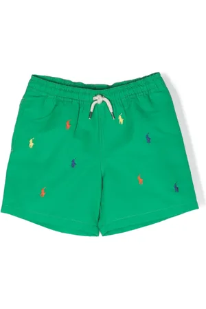 Ralph Lauren Polo Pony-detailed swim shorts