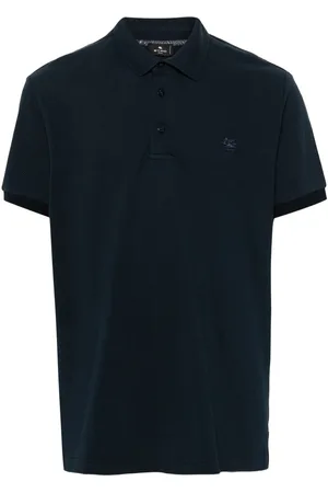 Etro Embroidered-logo polo shirt