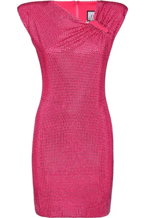 Philipp Plein Crystal-embellished mini dress