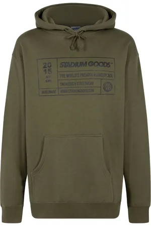 Stadium Goods Shoe Box "Olive" hoodie