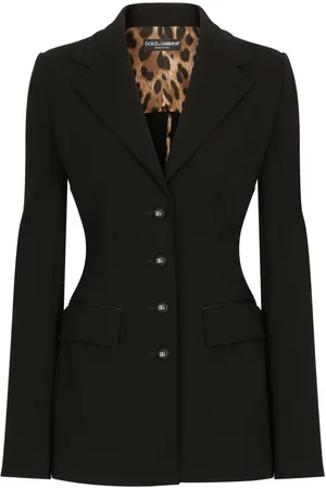 Dolce & Gabbana Single-breasted fitted-waistline blazer