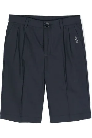 MONNALISA Ribbed cotton shorts