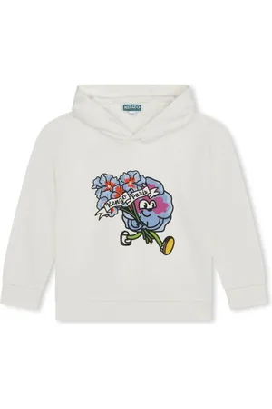 Kenzo Graphic-print cotton hoodie