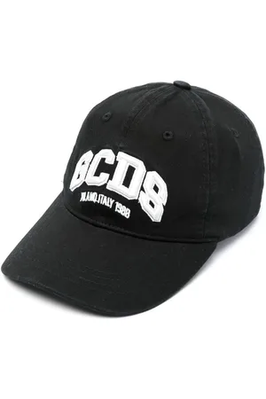 GCDS Logo-embroidered baseball cap
