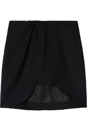 OFF-WHITE Wo Twist wool miniskirt