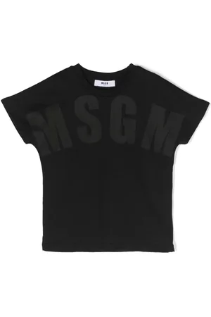 Msgm Logo-print cotton T-shirt