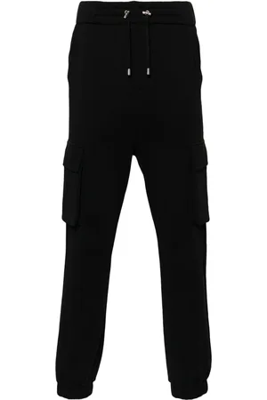 Balmain Logo-print cotton track pants