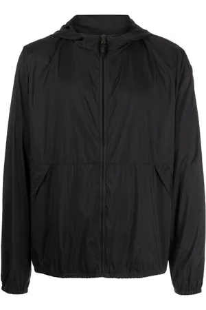 James Perse Zip-up hooded windbreaker jacket