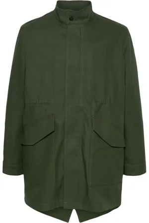 Maison Kitsuné Military cotton parka