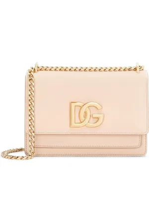 Dolce & Gabbana Logo-plaque leather crossbody bag