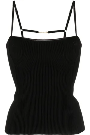 Jacquemus Le Haut Sierra ribbed tank top