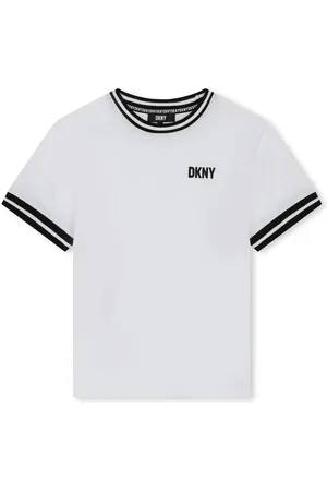 DKNY Logo-print organic-cotton T-shirt