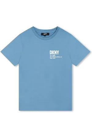 DKNY Logo-print organic-cotton T-shirt