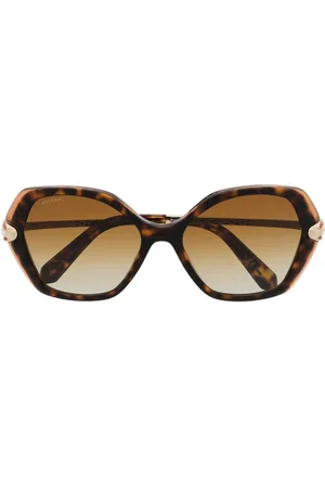 Bvlgari Tortoiseshell cat-eye frame sunglasses