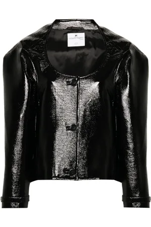 Courrèges Cocoon vinyl jacket