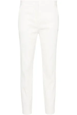 Pinko Pressed-crease tapered trousers