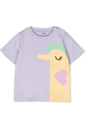 Stella McCartney Illustration-print cotton T-shirt