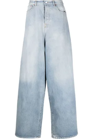 Vetements Destroyed wide-leg jeans