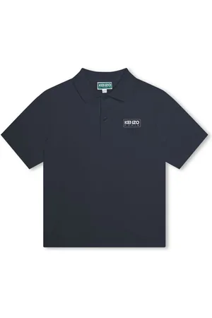 Kenzo Logo-print piqu??-weave polo shirt