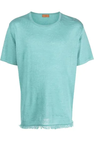 Alanui Fine-knit linen T-shirt