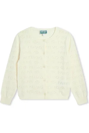 Kenzo Pointelle-knit cotton cardigan
