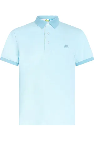 Etro Roma Pegaso-embroidered polo shirt