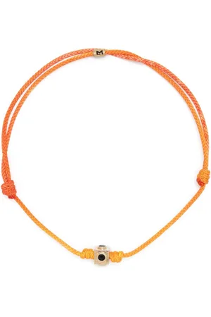 LUIS MORAIS 14kt yellow smoky quartz cord bracelet