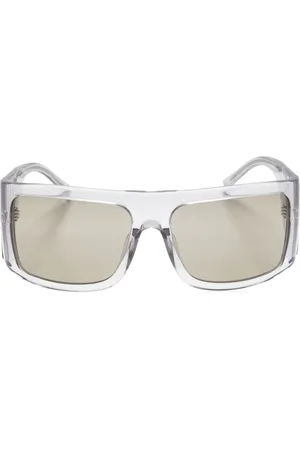 The Attico X Linda Farrow Andre oversize sunglasses