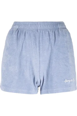 Sporty & Rich Syracuse terry-cloth shorts