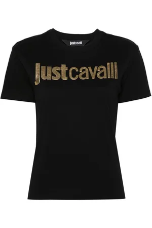 Roberto Cavalli Logo-print cotton T-shirt