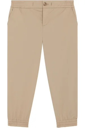 Dolce & Gabbana Logo-plaque button-fly trousers