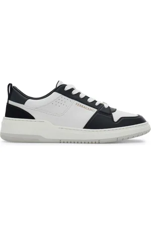 Salvatore Ferragamo Two-tone leather sneakers