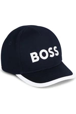 HUGO BOSS Logo-print cotton cap