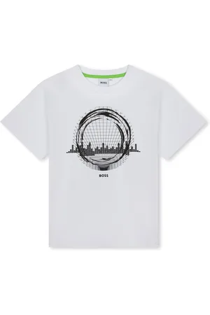 HUGO BOSS Graphic-print cotton T-shirt