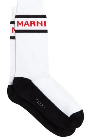 Marni Logo-jacquard striped socks