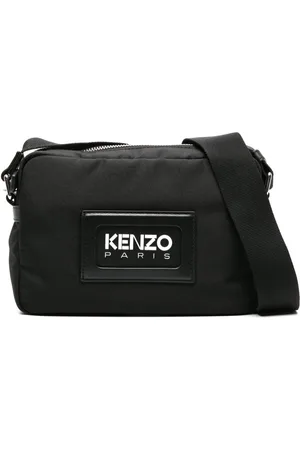 Kenzo Logo-embossed messenger bag