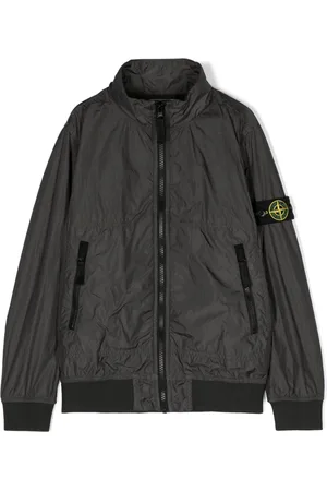 Stone Island Compass-badge zipped jacket