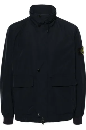 Stone Island Compass-badge concealed-hood jacket
