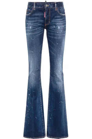 Dsquared2 Twiggy mid-rise flared jeans