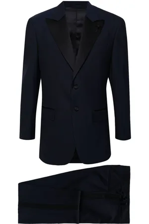 LARDINI Single-breasted wool-blend suit