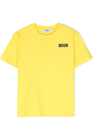 Msgm Logo-print cotton T-shirt