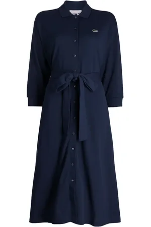 Lacoste Logo-appliqu?? cotton dress