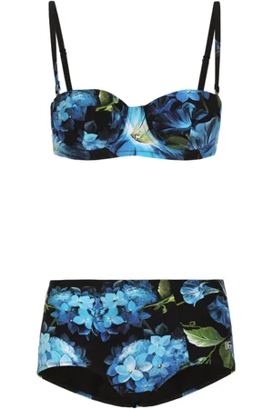 DG logo-band bikini set, FARFETCH