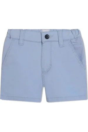 HUGO BOSS Elastic-waist twill bermuda shorts