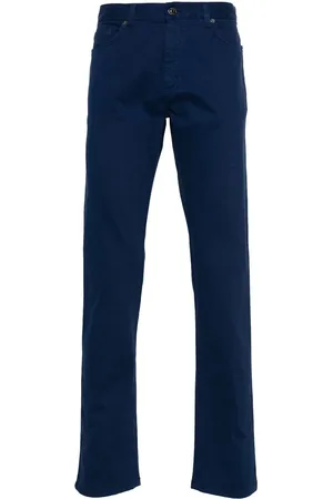 Ermenegildo Zegna Cotton straight-leg trousers