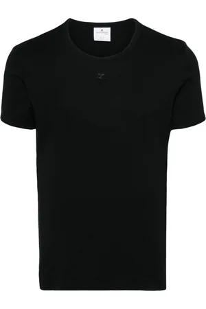 Courrèges Logo-appliqu?? T-shirt