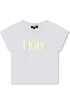 DKNY Brand T shirt White DKNY T shirt Cotton T shirt for women –